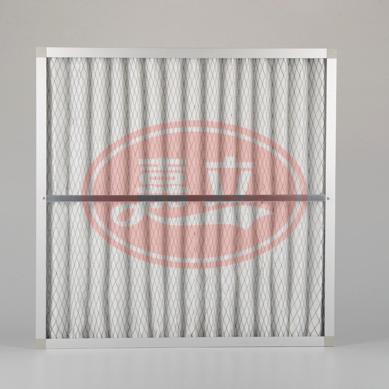 澄迈折叠网覆网棉初效板式过滤器